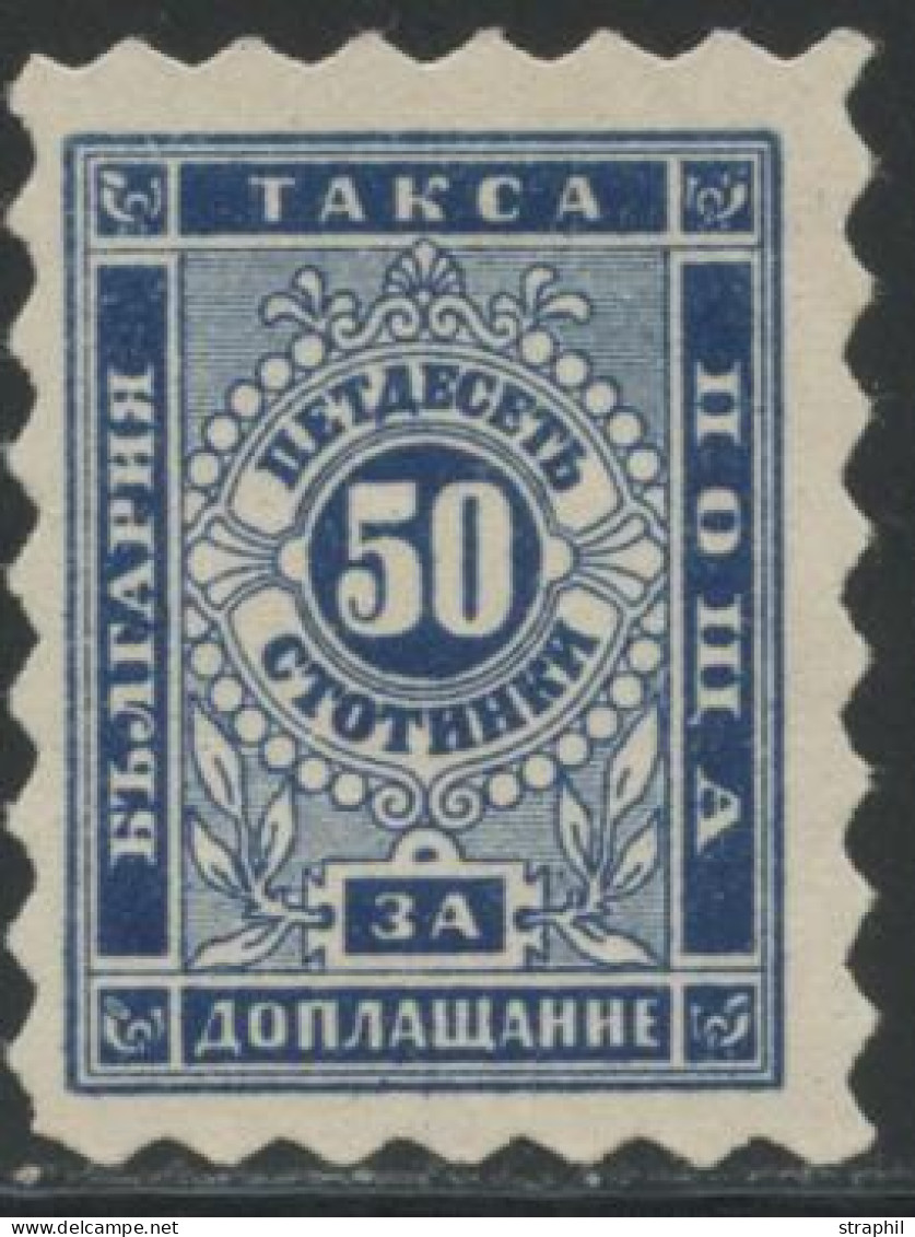 ** BULGARIE - Postage Due