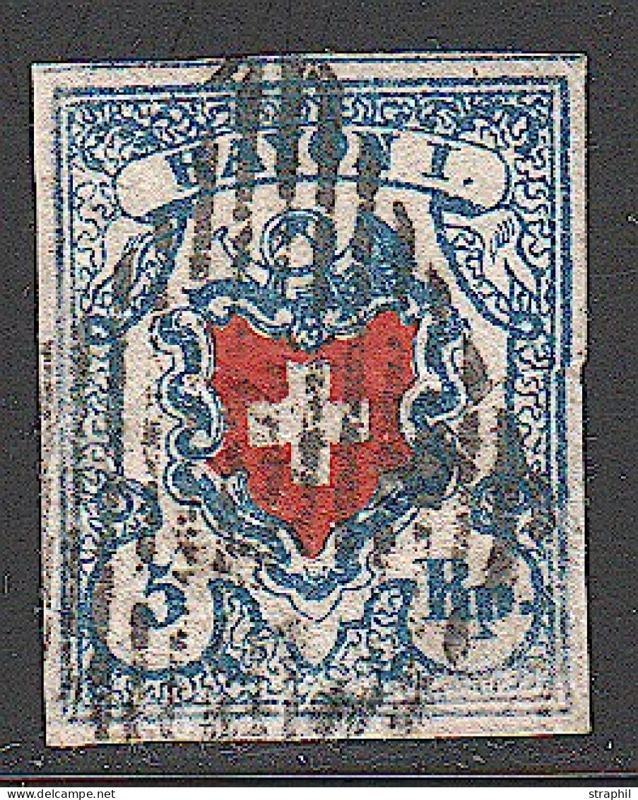 O SUISSE - 1843-1852 Kantonalmarken Und Bundesmarken