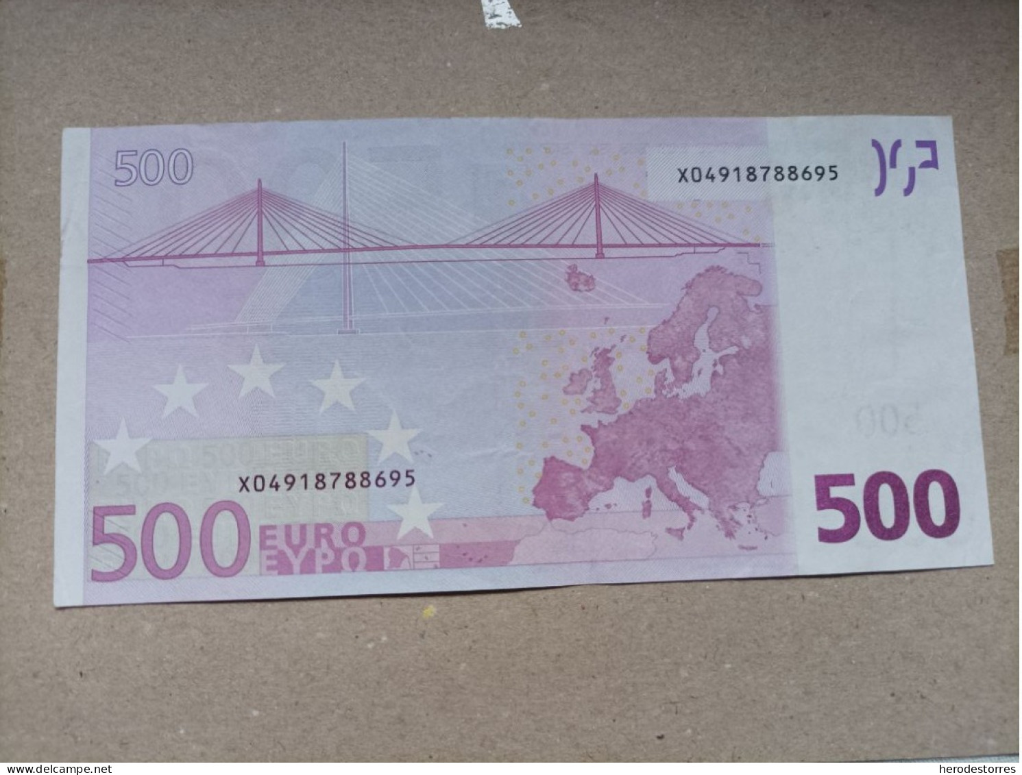 500 EURO ALEMANIA (X) R010A1, TRICHET First Position, Very Very Scarce - 500 Euro