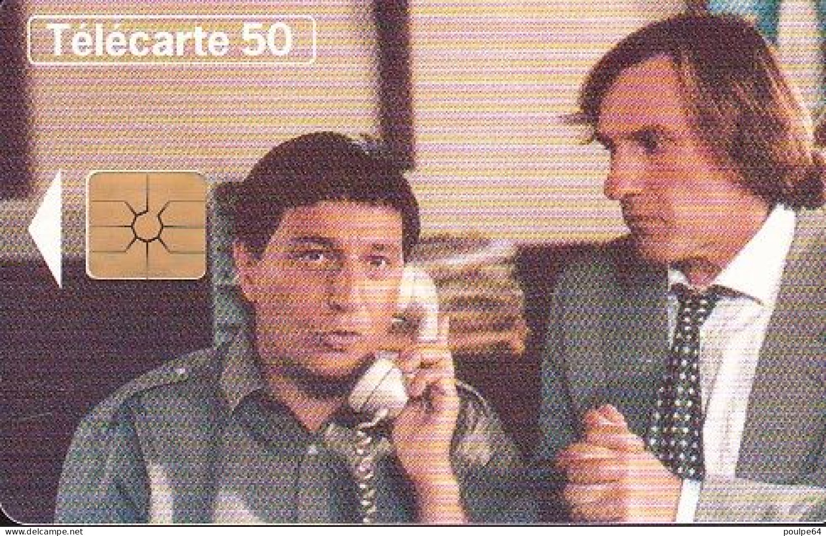 F595A - 10/1995 - CLAVIER / DEPARDIEU - 50 GEM1B - (verso : N° deux lignes centrées)