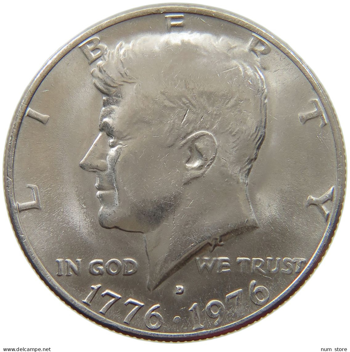 UNITED STATES OF AMERICA HALF DOLLAR 1976 D KENNEDY #s063 1065 - 1964-…: Kennedy