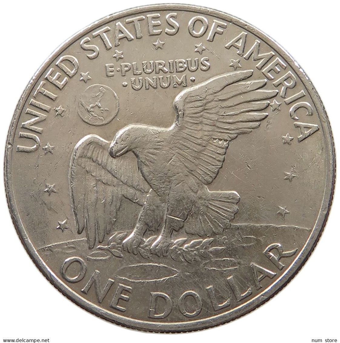 UNITED STATES OF AMERICA DOLLAR 1972 D EISENHOWER #a026 0429 - 1971-1978: Eisenhower