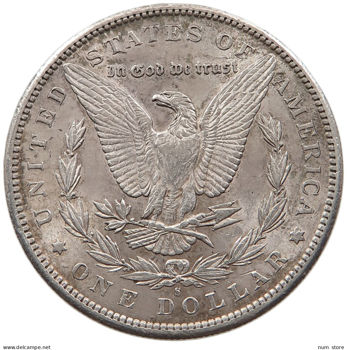 UNITED STATES OF AMERICA DOLLAR 1897 S MORGAN #t127 0447 - 1878-1921: Morgan