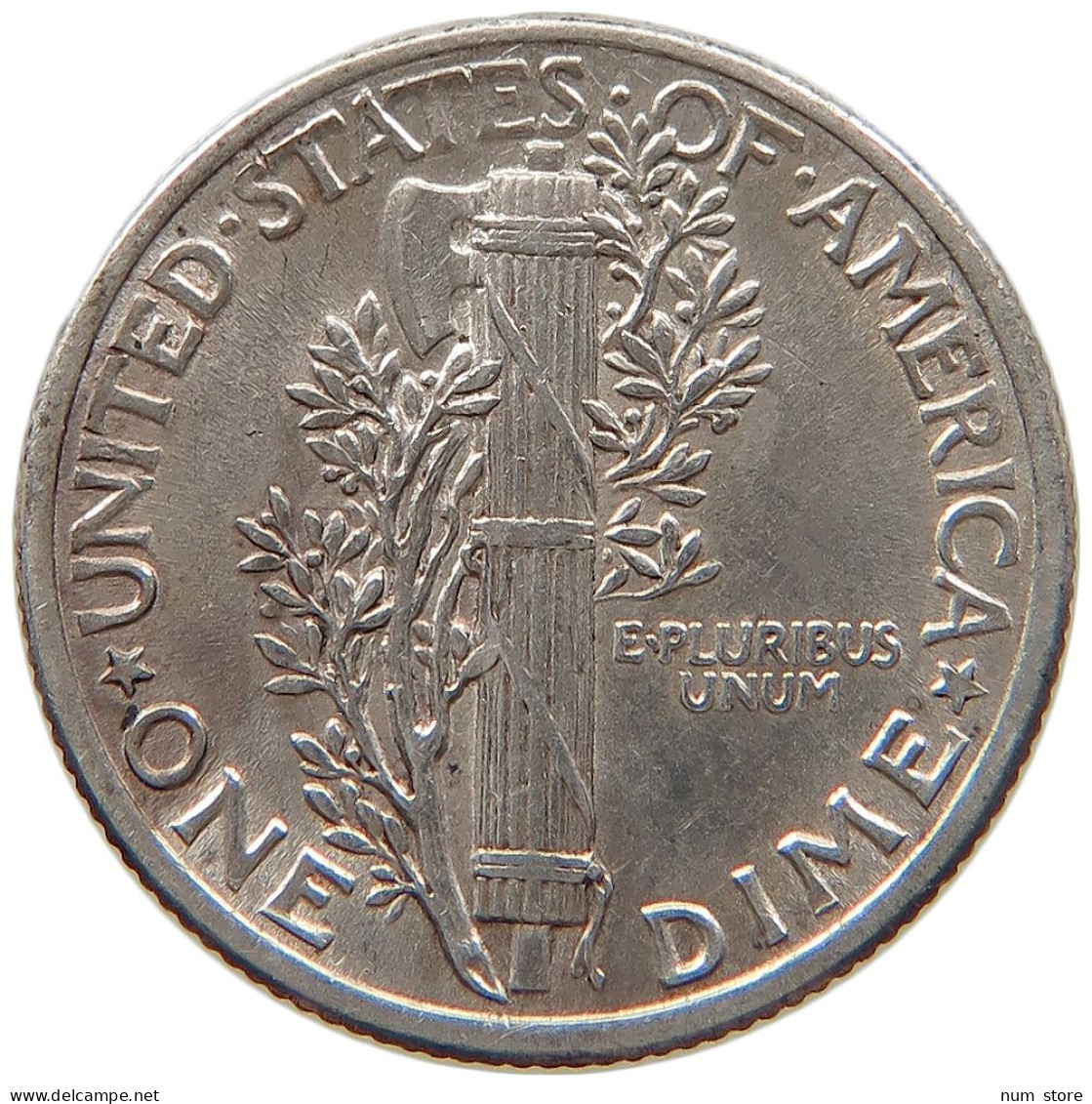 UNITED STATES OF AMERICA DIME 1942 MERCURY #t162 0231 - 1916-1945: Mercury