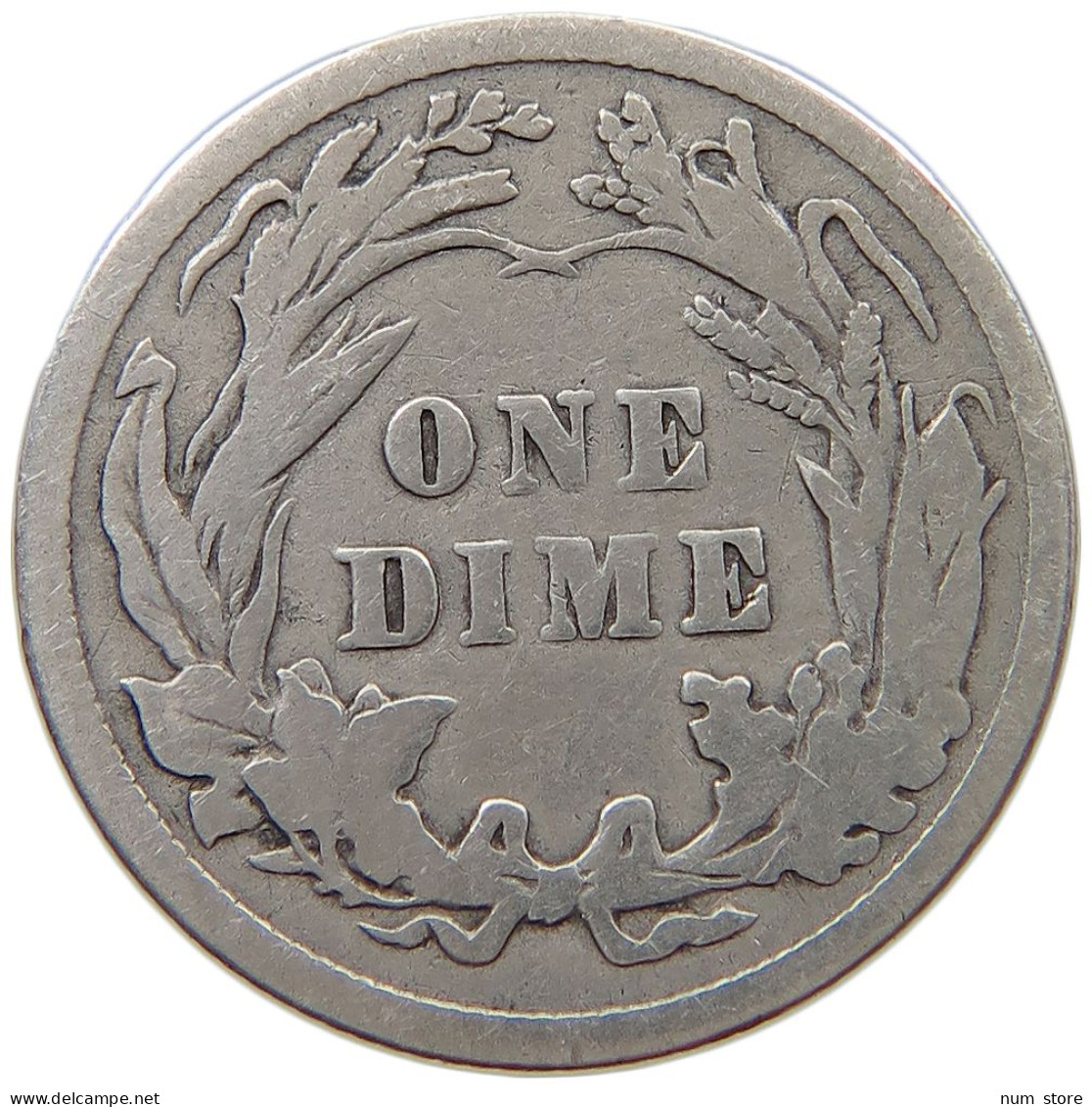 UNITED STATES OF AMERICA DIME 1907 BARBER #a004 0025 - 1892-1916: Barber