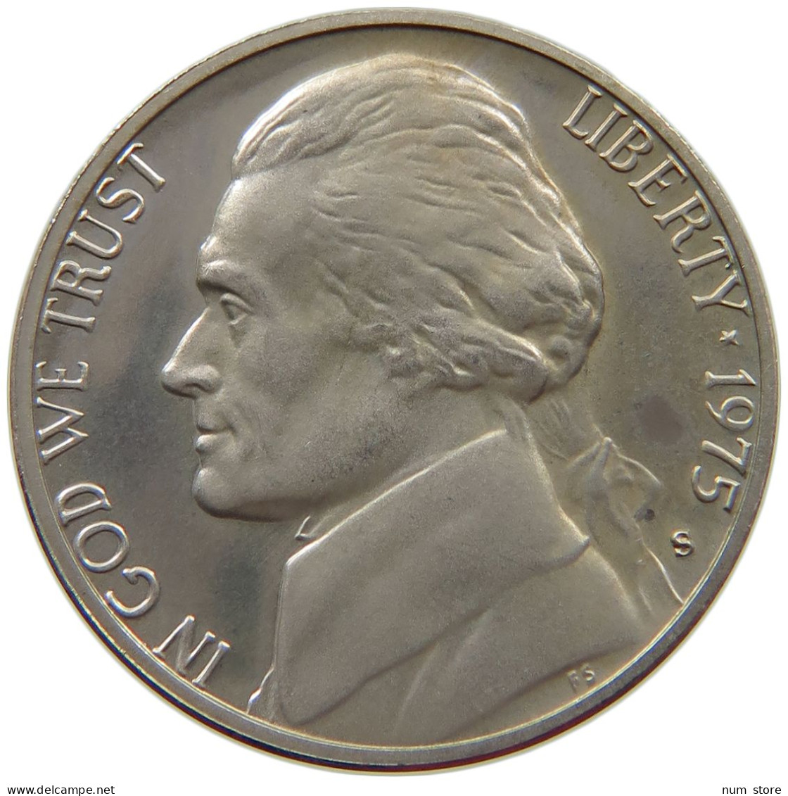 UNITED STATES OF AMERICA NICKEL 1975 S  #alb053 0253 - 1938-…: Jefferson