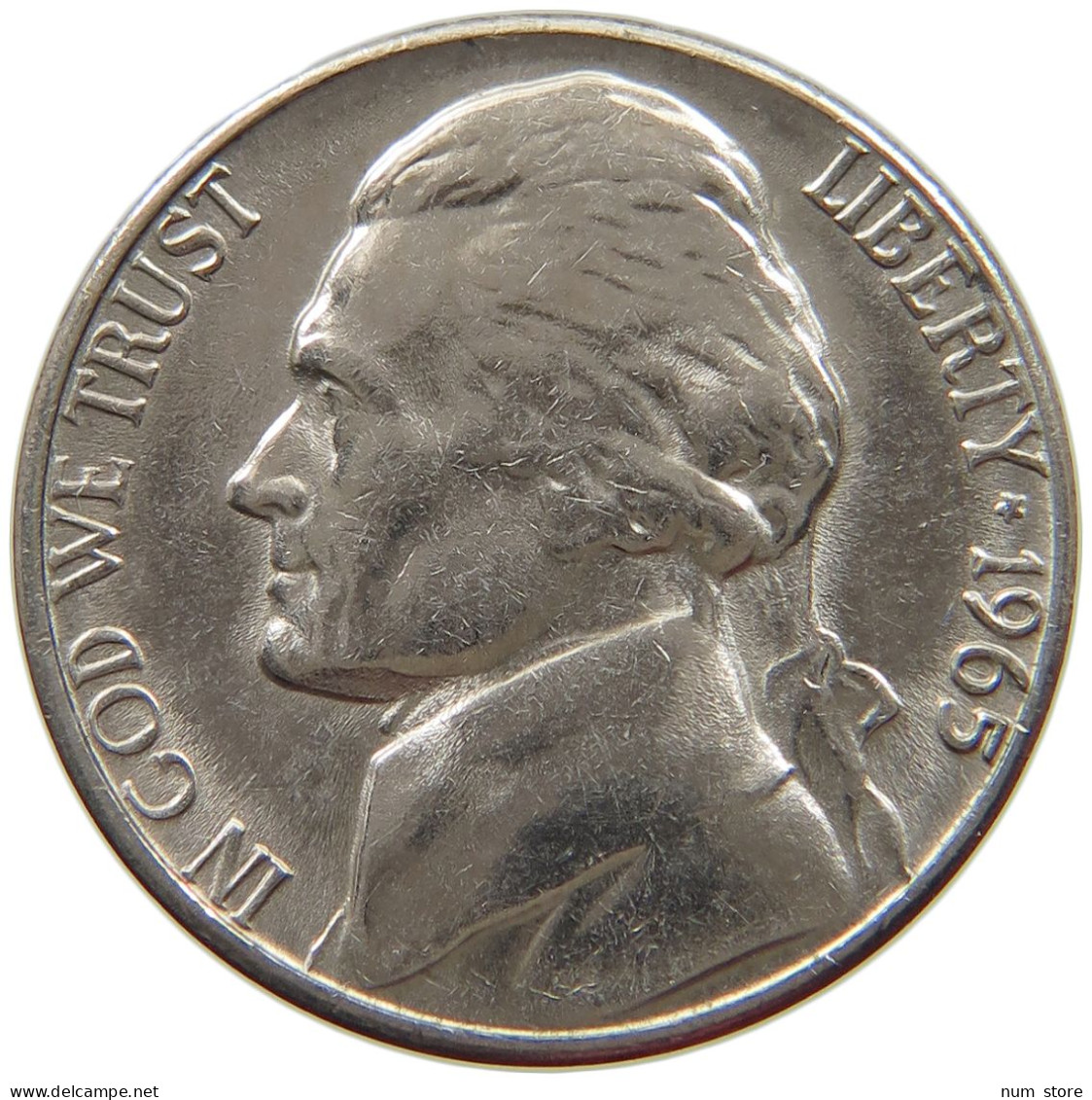 UNITED STATES OF AMERICA NICKEL 1965 JEFFERSON #s063 1007 - 1938-…: Jefferson