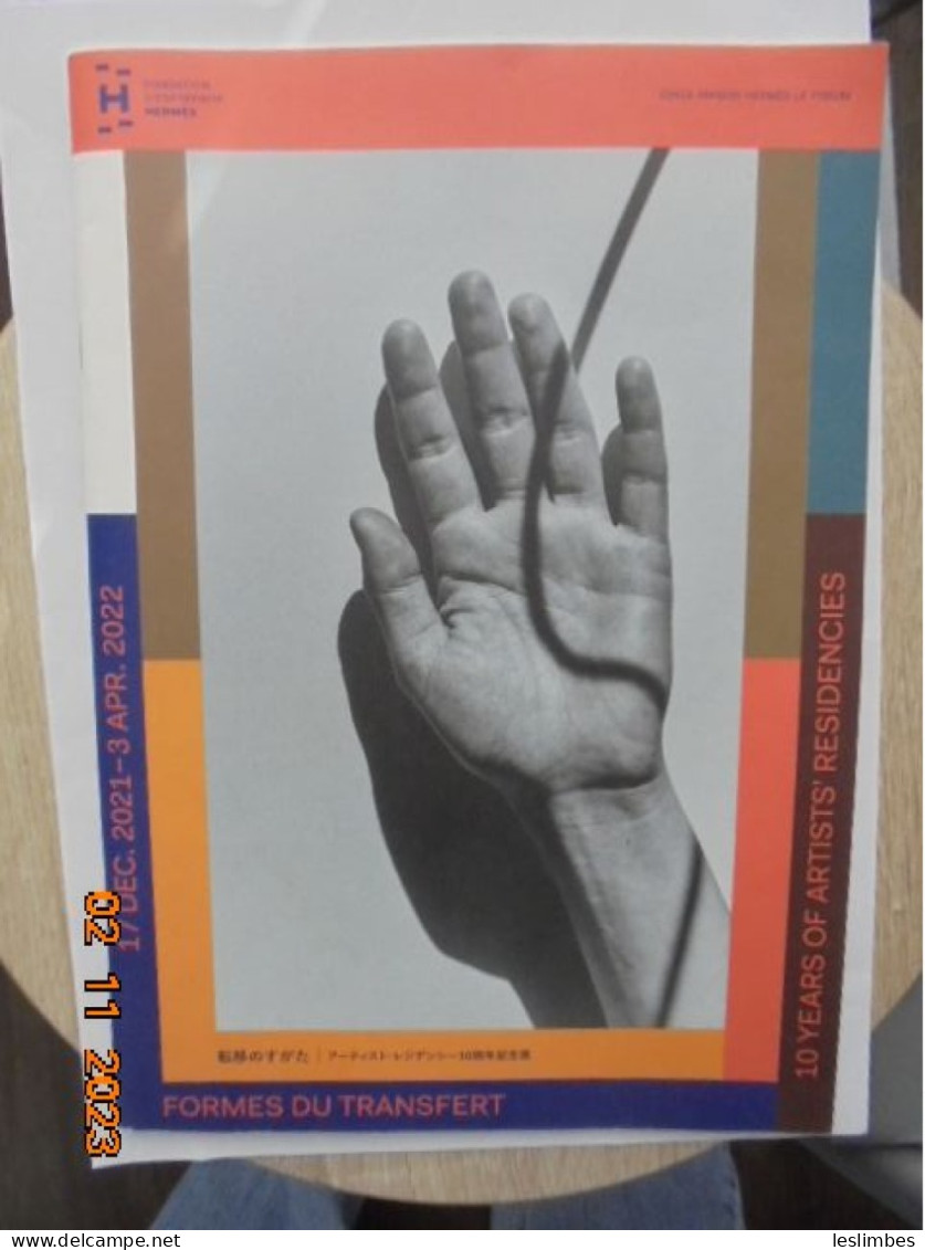 Formes Du Transfert: 10 Years Of Artists Residencies, 17 Dec 2021 - 3 Apr 2022 Ginza Maison Hermes Le Forum Tokyo - Histoire De L'Art Et Critique