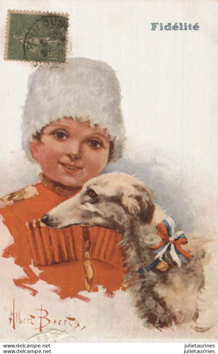 BEERTS ALBERT ILLUSTRATEUR ENFANT ET CHIEN - Beerts, Albert