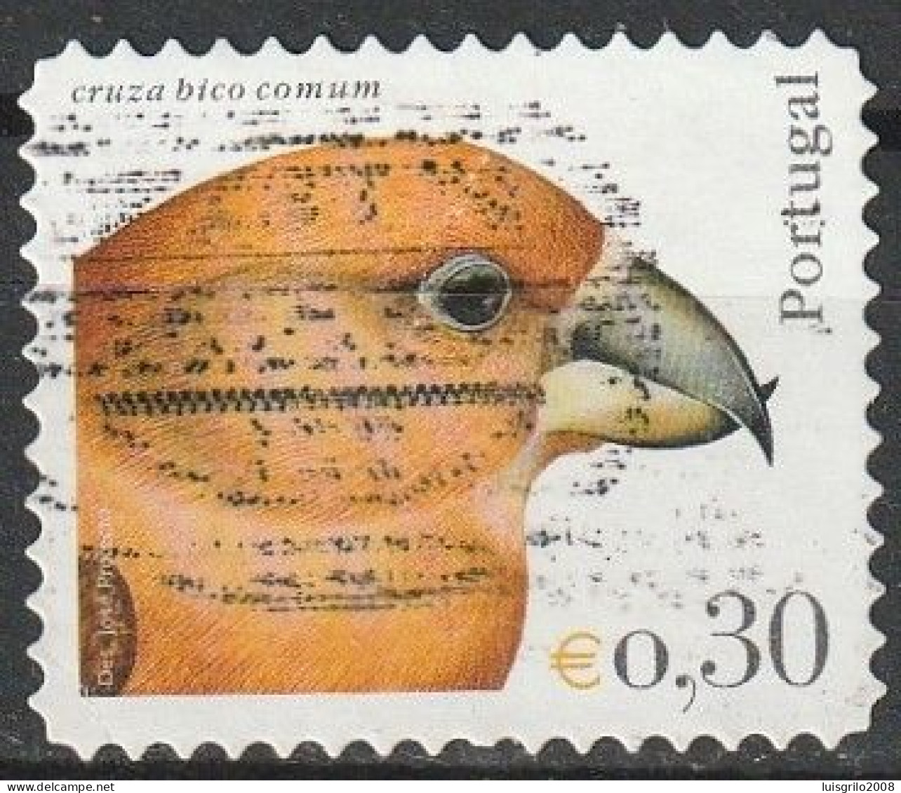 Portugal, 2004 - Aves De Portugal, €0,30 -|- Mundifil - 3101 (Voir La 2ème Image) - Oblitérés