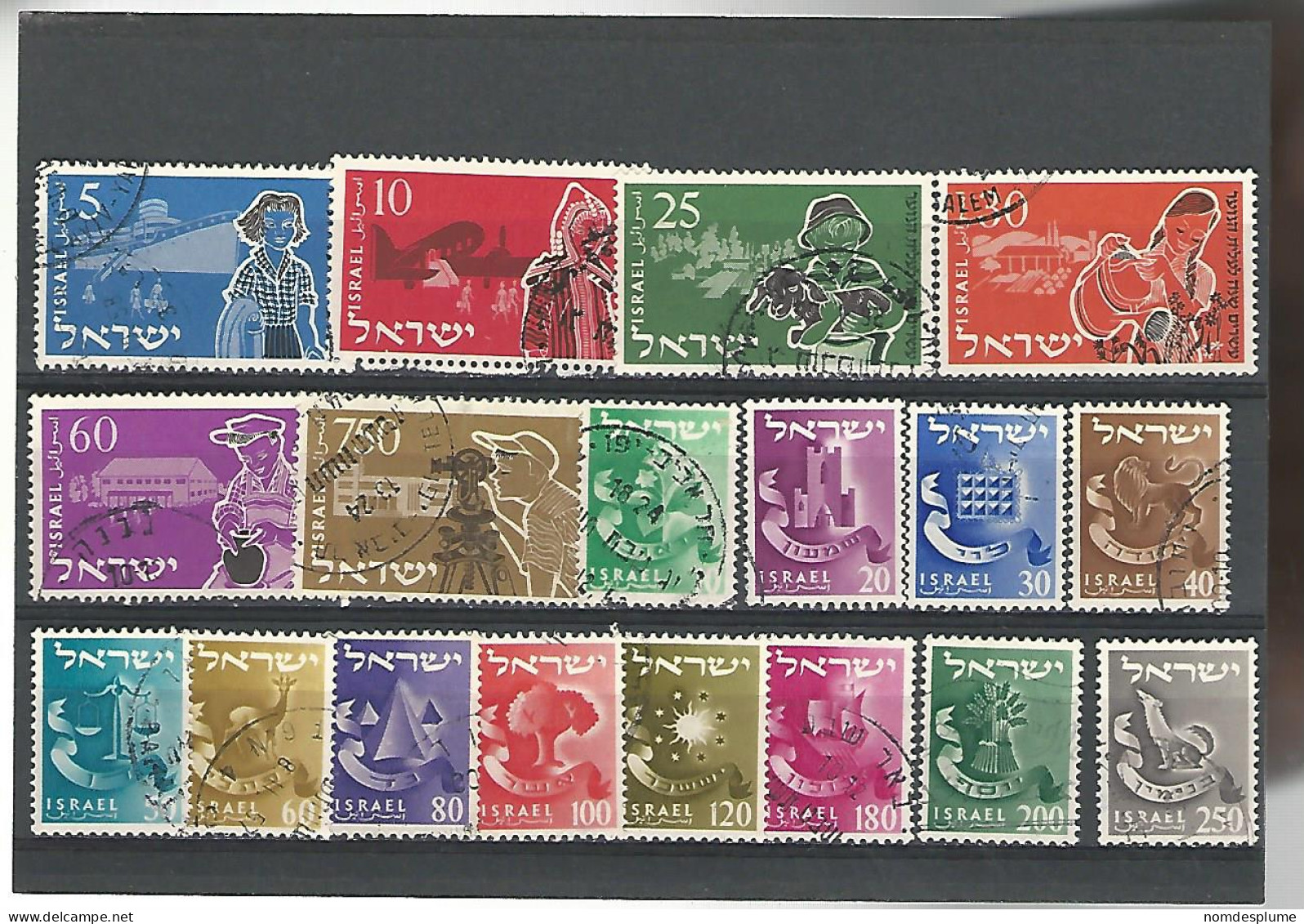 54398 ) Collection Israel - Collections, Lots & Series