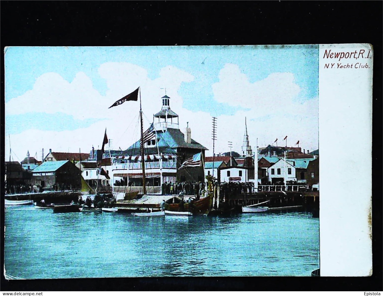 ► NEW YORK YACHT CLUB Newport RHODE ISLAND 1920's - Newport