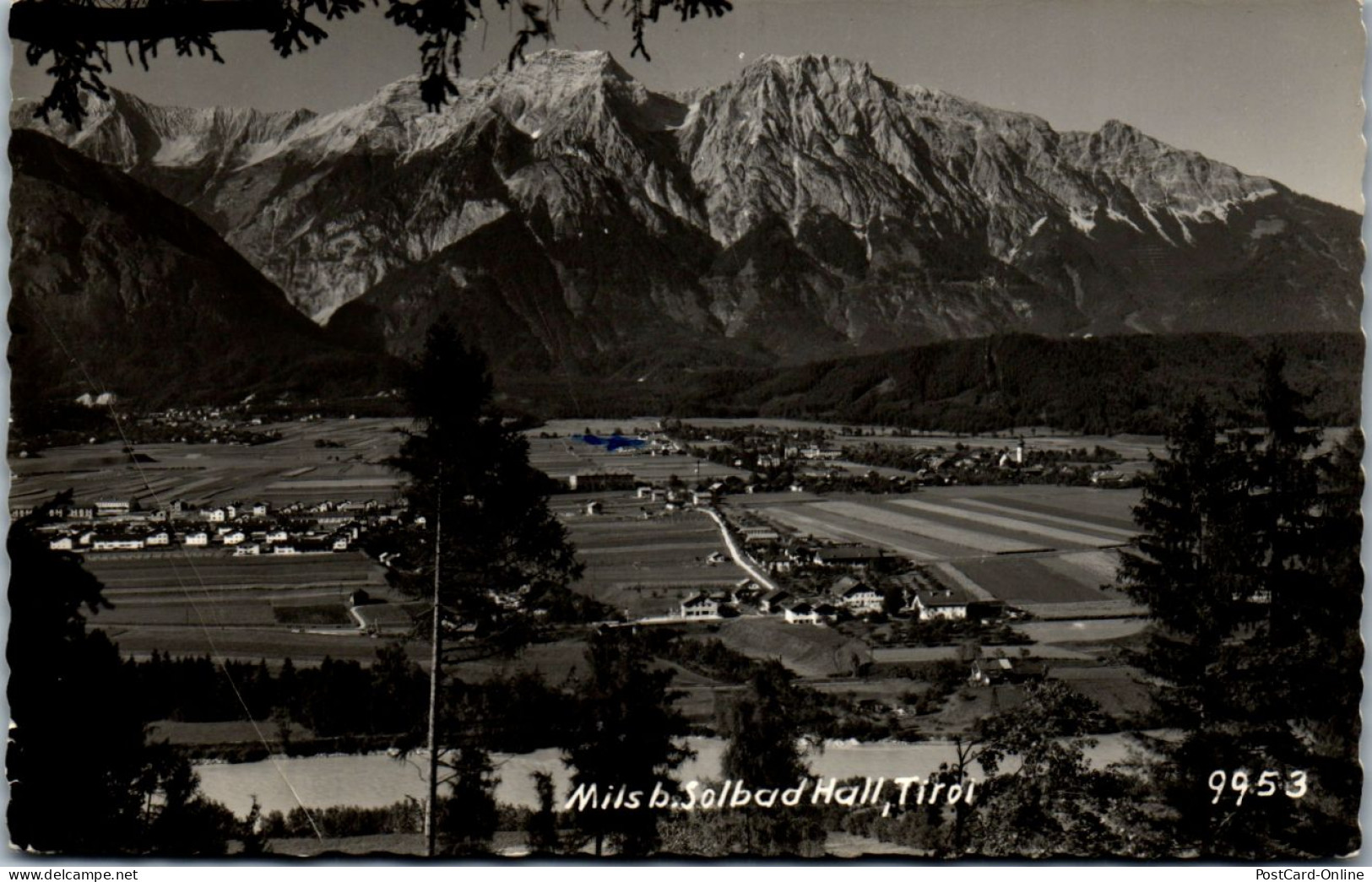 46078 - Tirol - Mils , Solbad Hall , Panorama - Gelaufen 1961 - Hall In Tirol