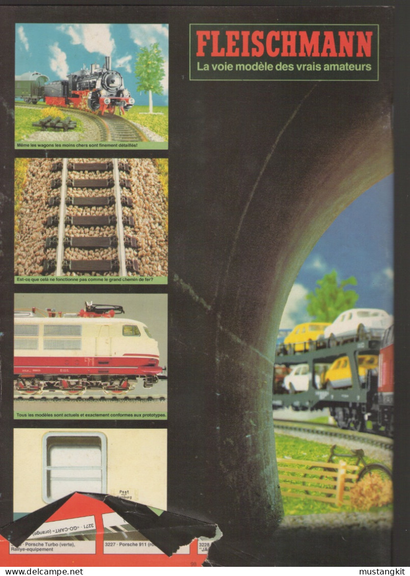 CATALOGUE DE TRAIN FLEISCHMANN DE 1983 / 1984  EN FRANCAIS DE 98 PAGES - Andere & Zonder Classificatie