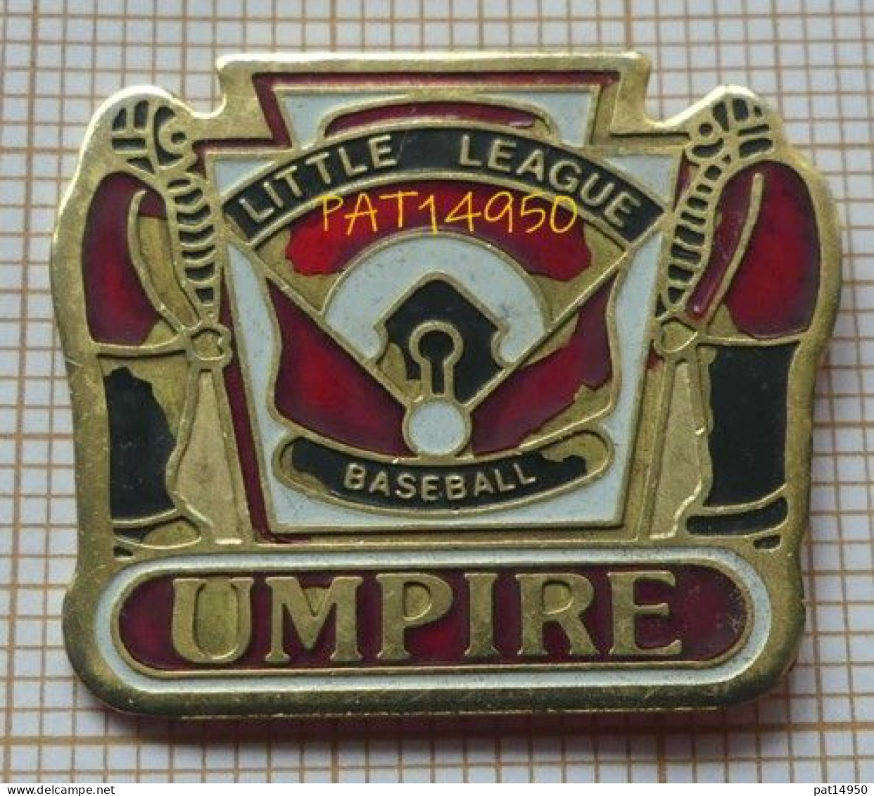 PAT14950 BASEBALL LITTLE LEAGUE UMPIRE - Honkbal