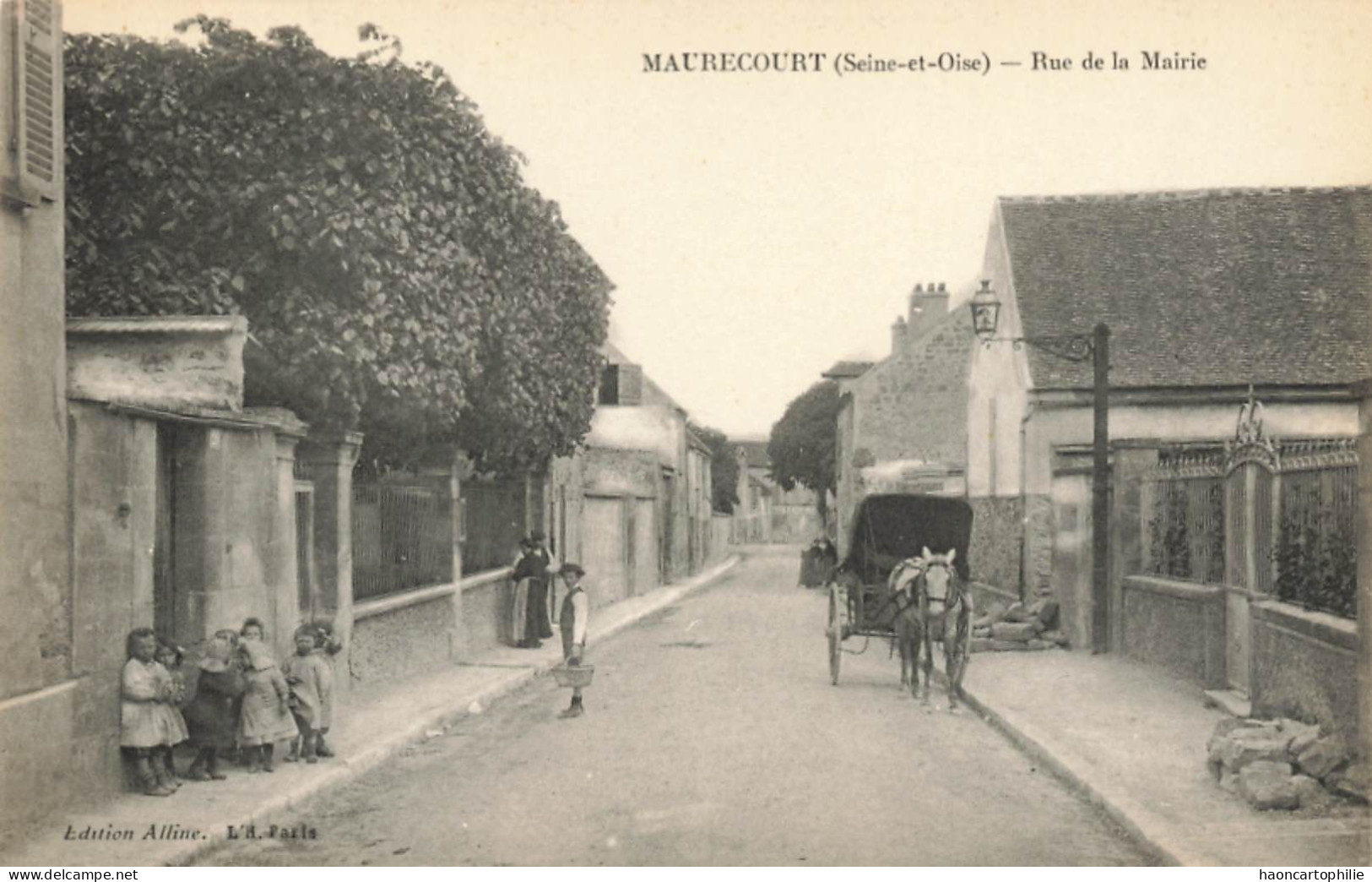 78 Maurecourt  Rue De La Mairie - Maurecourt