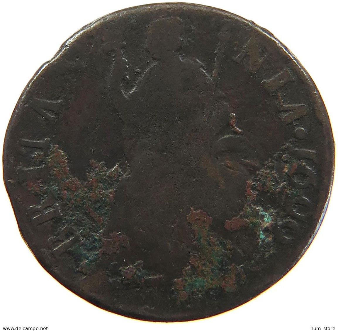 GREAT BRITAIN FARTHING 1699 WILLIAM III. (1694-1702) #t021 0143 - A. 1 Farthing
