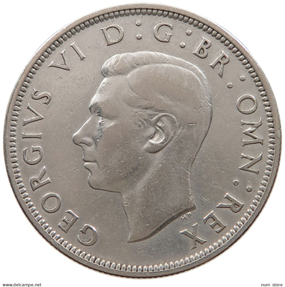 GREAT BRITAIN HALF CROWN 1944 George VI. (1936-1952) #a052 0049 - K. 1/2 Crown