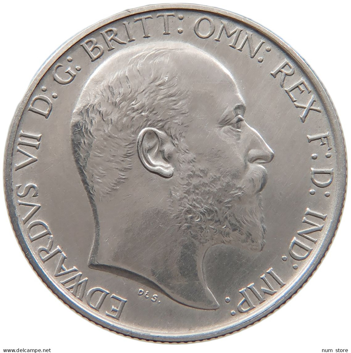 GREAT BRITAIN FLORIN 1902 Edward VII., 1901 - 1910 #t159 0195 - J. 1 Florin / 2 Schillings