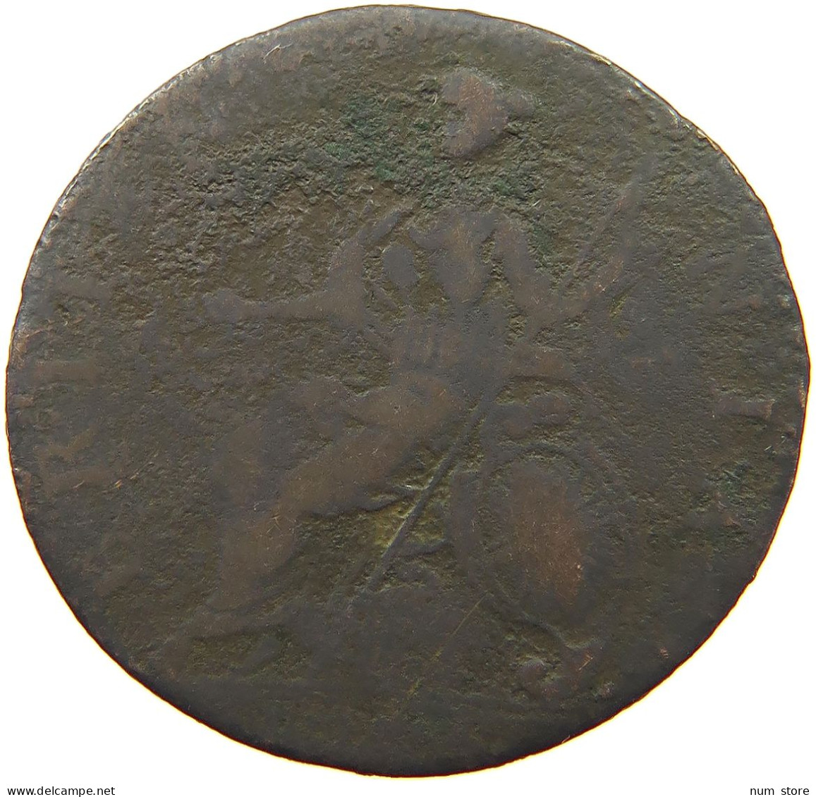 GREAT BRITAIN HALFPENNY  GEORGE III. 1760-1820 EVASION #a009 0269 - B. 1/2 Penny