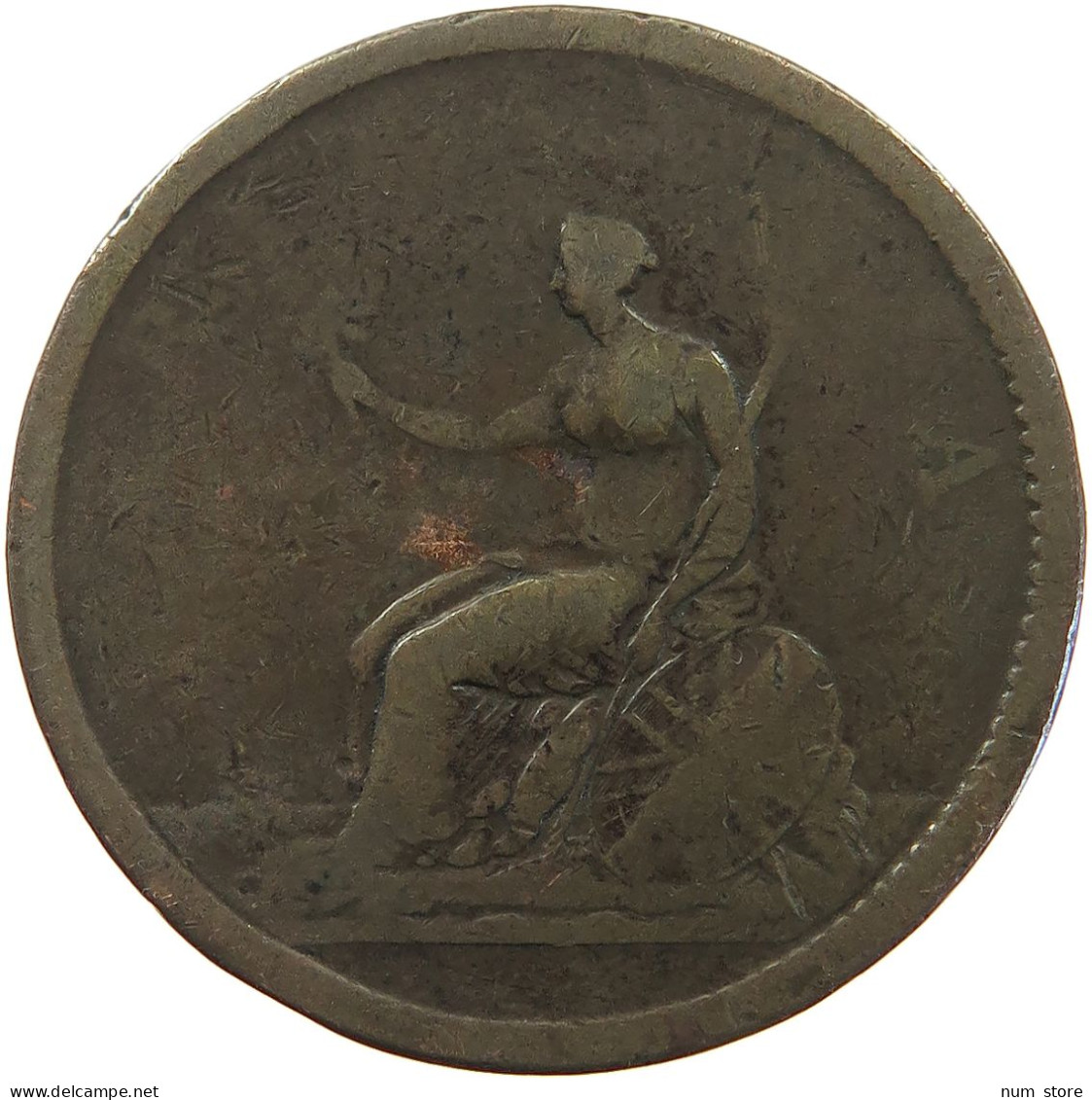 GREAT BRITAIN PENNY 1807 GEORGE III. 1760-1820 #sm05 0545 - C. 1 Penny