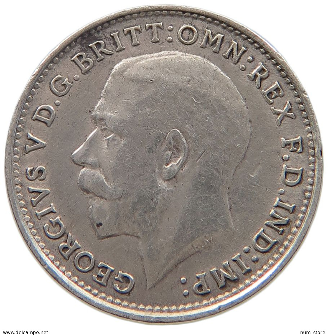 GREAT BRITAIN THREEPENCE 1915 George V. (1910-1936) #a044 0365 - F. 3 Pence