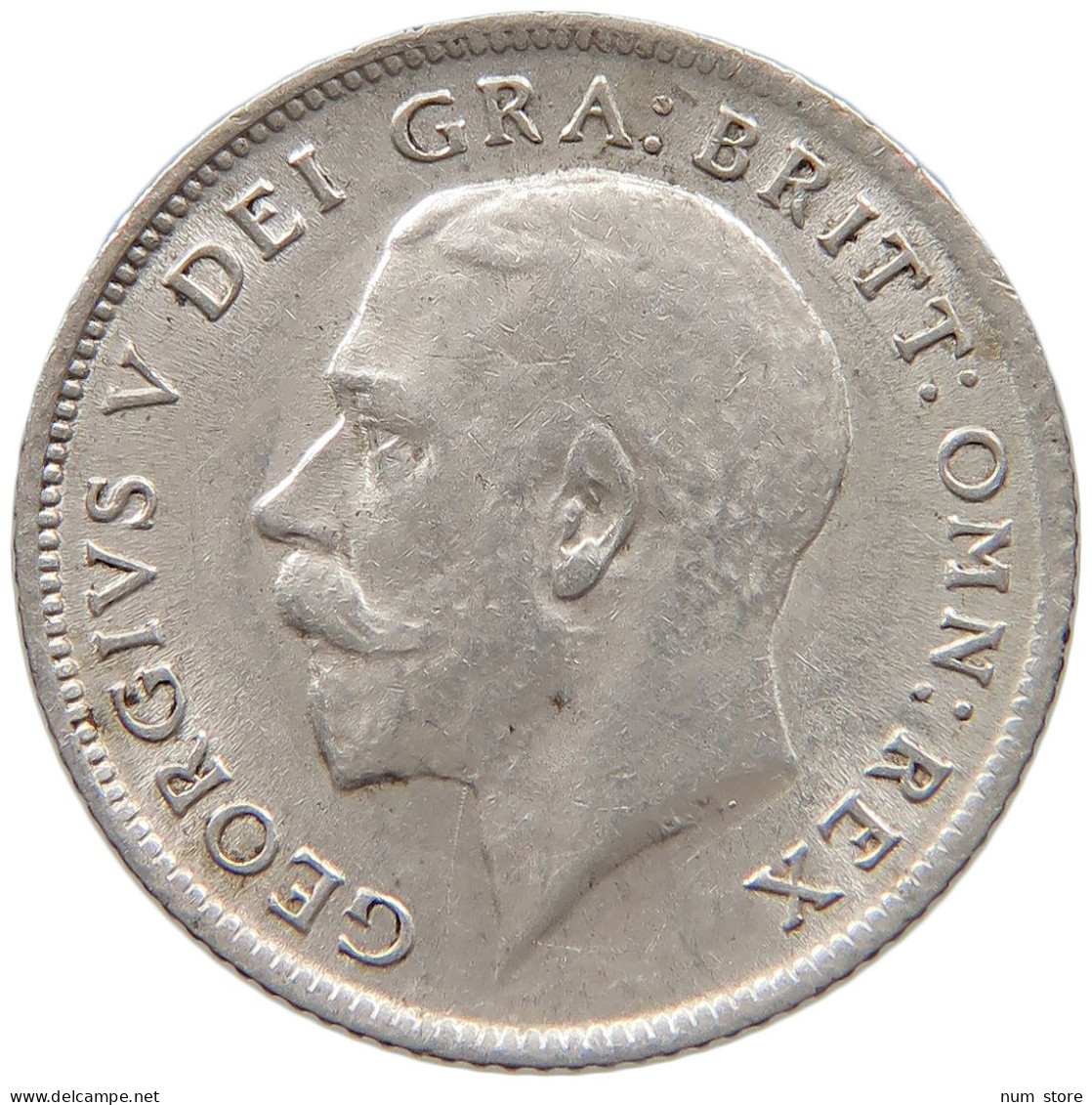 GREAT BRITAIN SIXPENCE 1918 George V. (1910-1936) #c036 0295 - H. 6 Pence