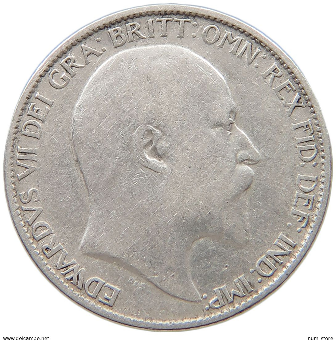 GREAT BRITAIN SIXPENCE 1902 Edward VII., 1901 - 1910 #s049 0531 - H. 6 Pence