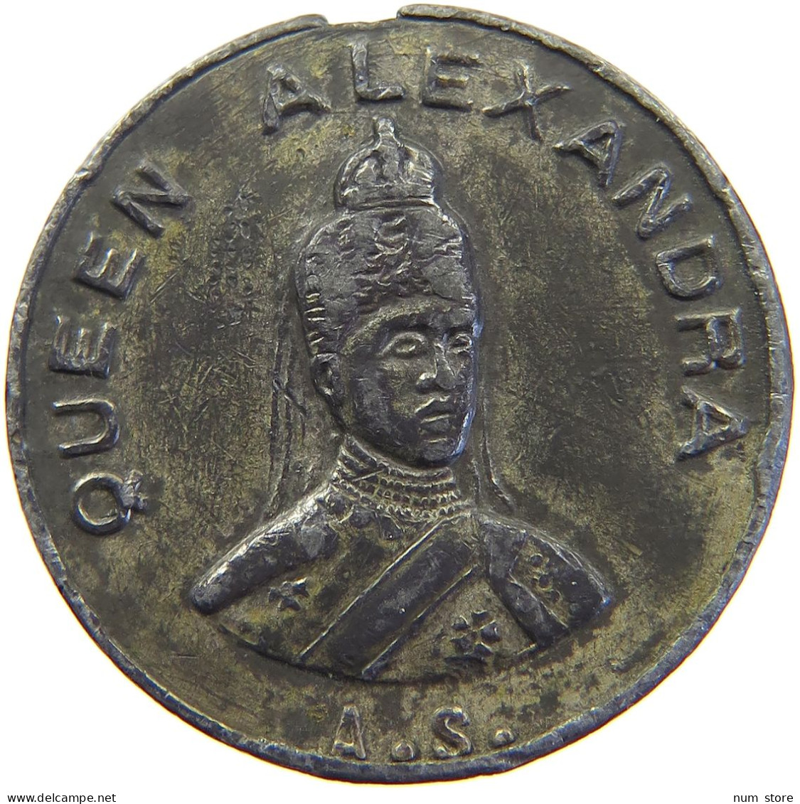 GREAT BRITAIN TOKEN  Edward VII., 1901 - 1910 ALEXANDRA #s010 0311 - Andere & Zonder Classificatie