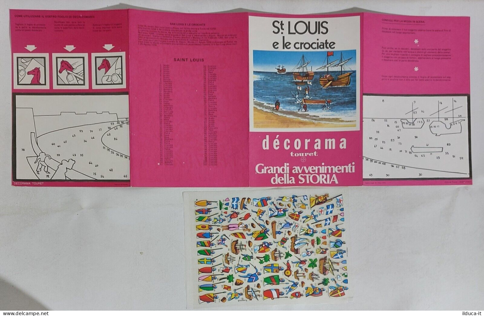 06867 155crt/ - Decorama Touret - St. Louis E Le Crociate - 102 Decal - Other & Unclassified