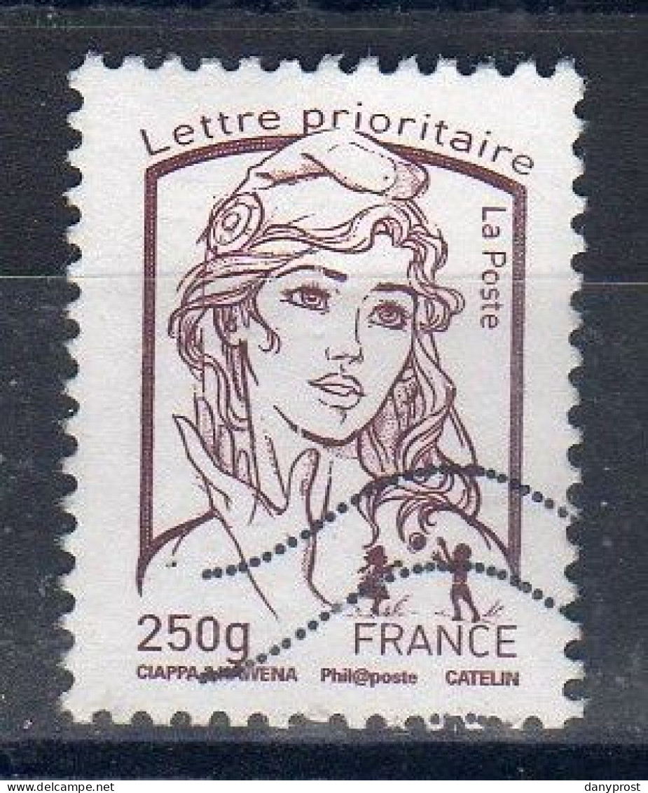 FRANCE 2013 - N° 4773 - CIAPPA 1v Lettre Prioriaire 259g Brun Clair - Rare - Oblitéré Bel Aspect - 2013-2018 Marianne Of Ciappa-Kawena