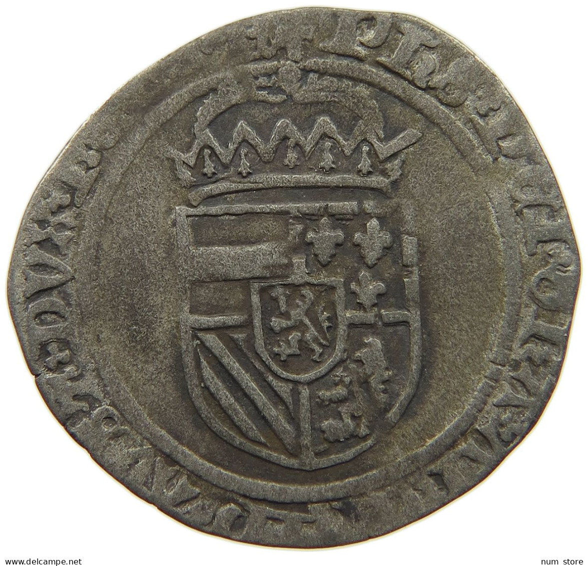 SPANISH NETHERLANDS 3 STUIVERS   #t155 0283 - 1556-1713 Spanische Niederlande