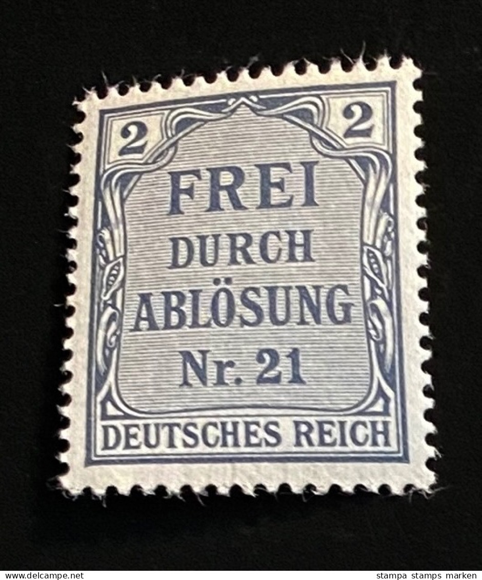 Deutsches Reich 1903 Dienstmarken Mi. 1 Postfrisch/** MNH - Dienstmarken