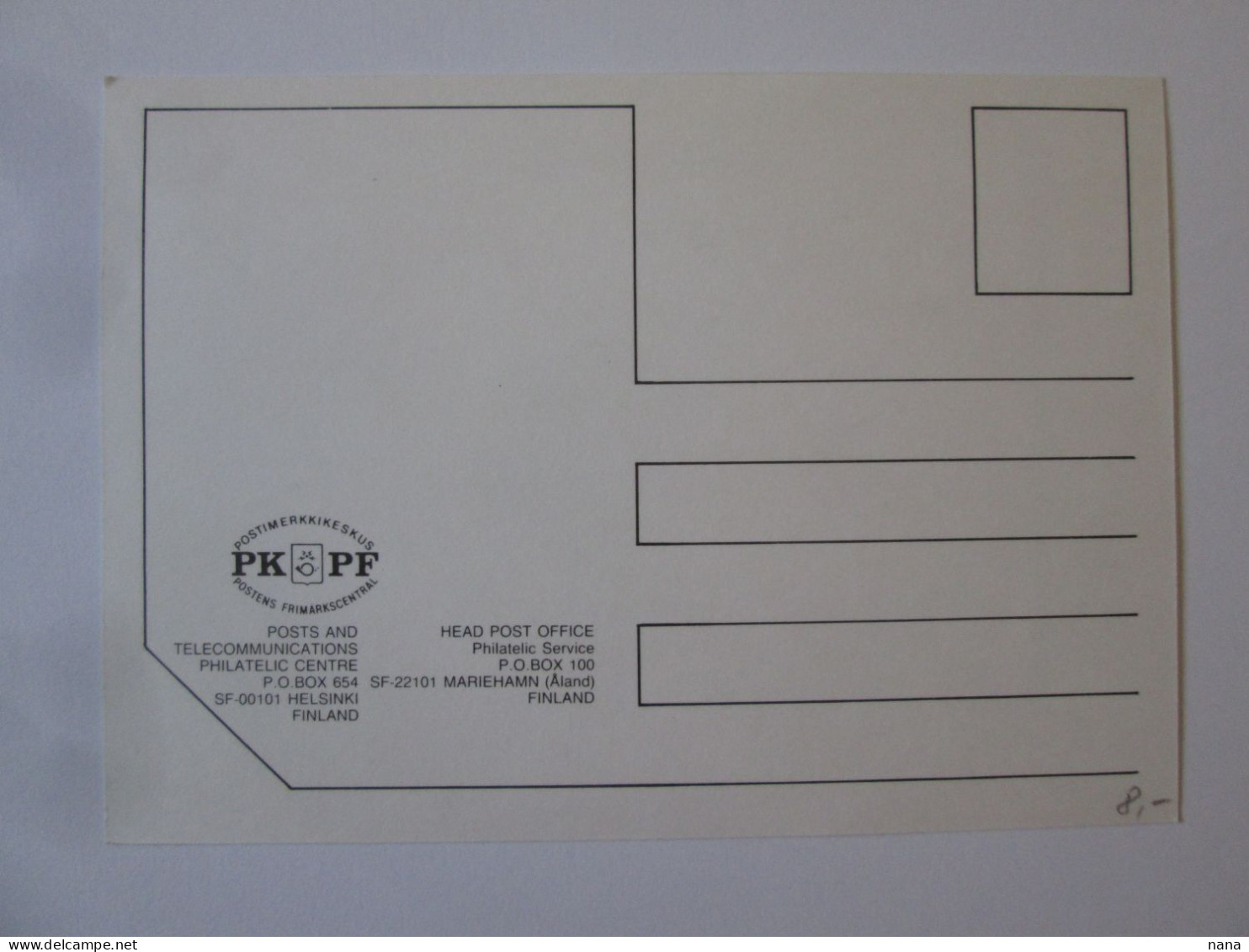 Aland/Finland Carte Maximum 1989/Aland/Finland Maxicard 1989 - Maximumkarten (MC)