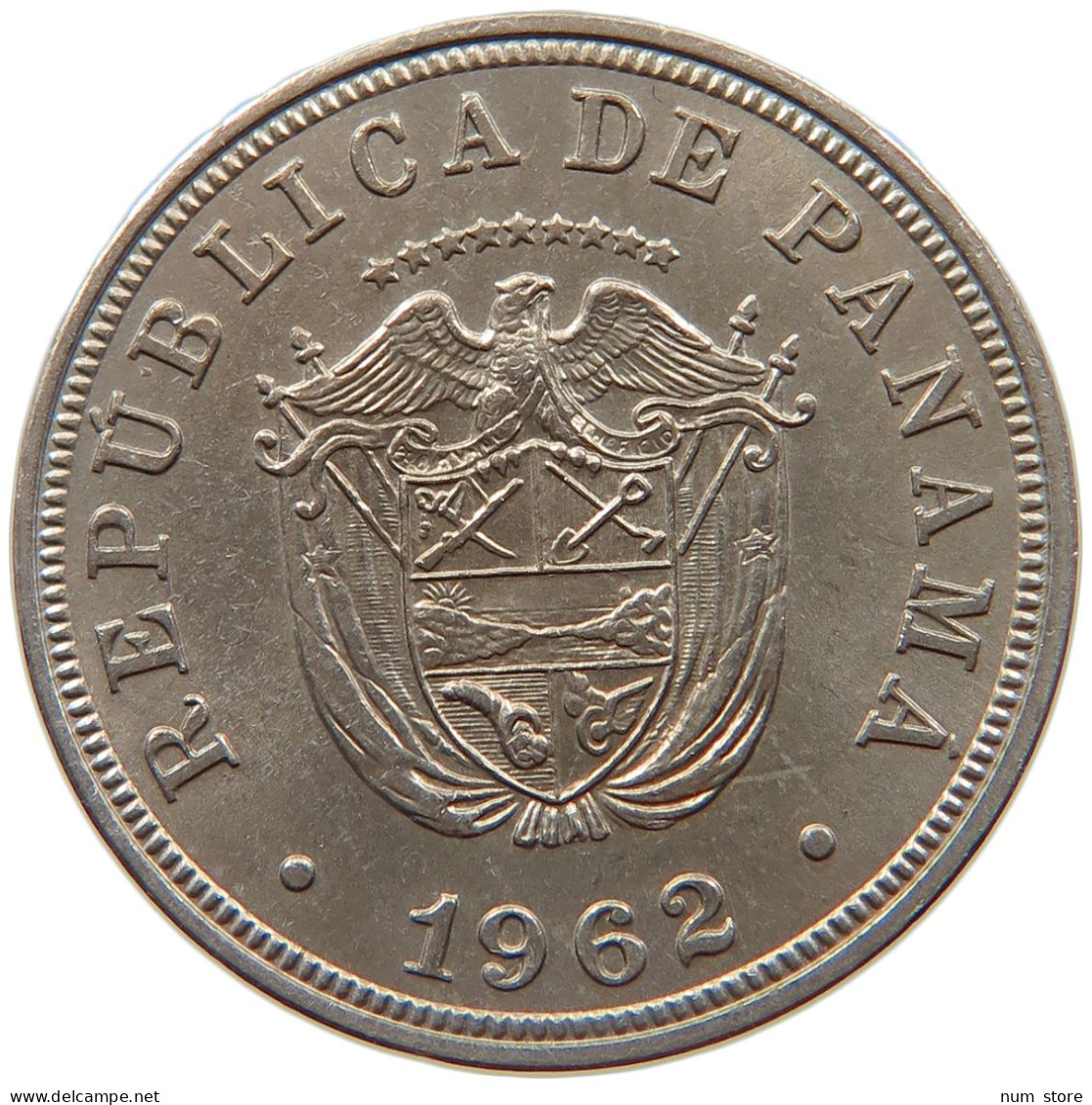 PANAMA 5 CENTESIMOS 1962  #s028 0181 - Panama