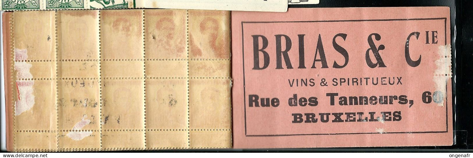 Carnet: N° A 15 B ( N° Au Verso 1013)  Couverture Ok  Timbres ** Sauf Dernier Volet ( Voir Scan ) - 1907-1941 Old [A]