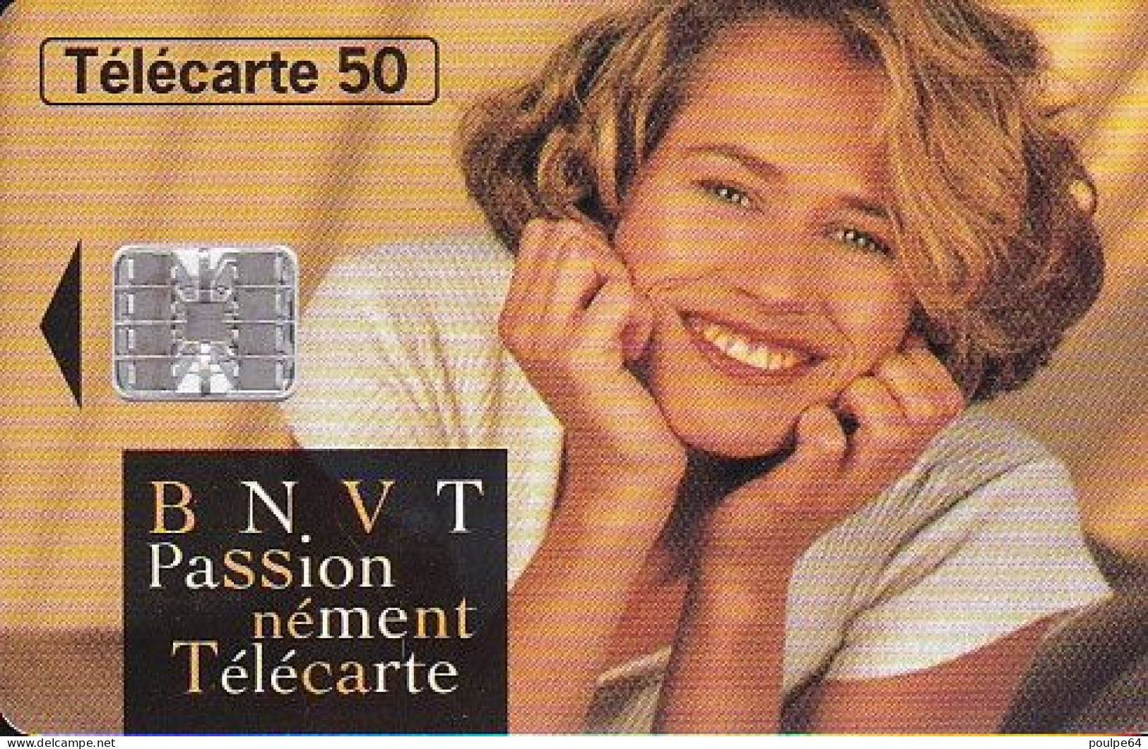 F639C 07/1996 - BNVT 96 - 50 SC7 - (verso : N° Centrés - Deux Lignes) - 1996