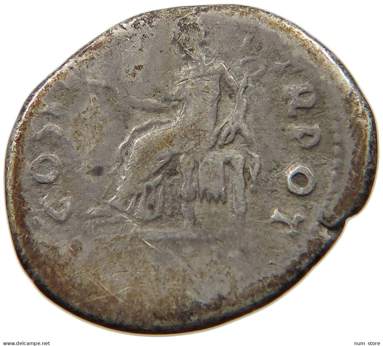 ROME EMPIRE DENAR  Vespasianus (69-79) #t126 0173 - Les Flaviens (69 à 96)