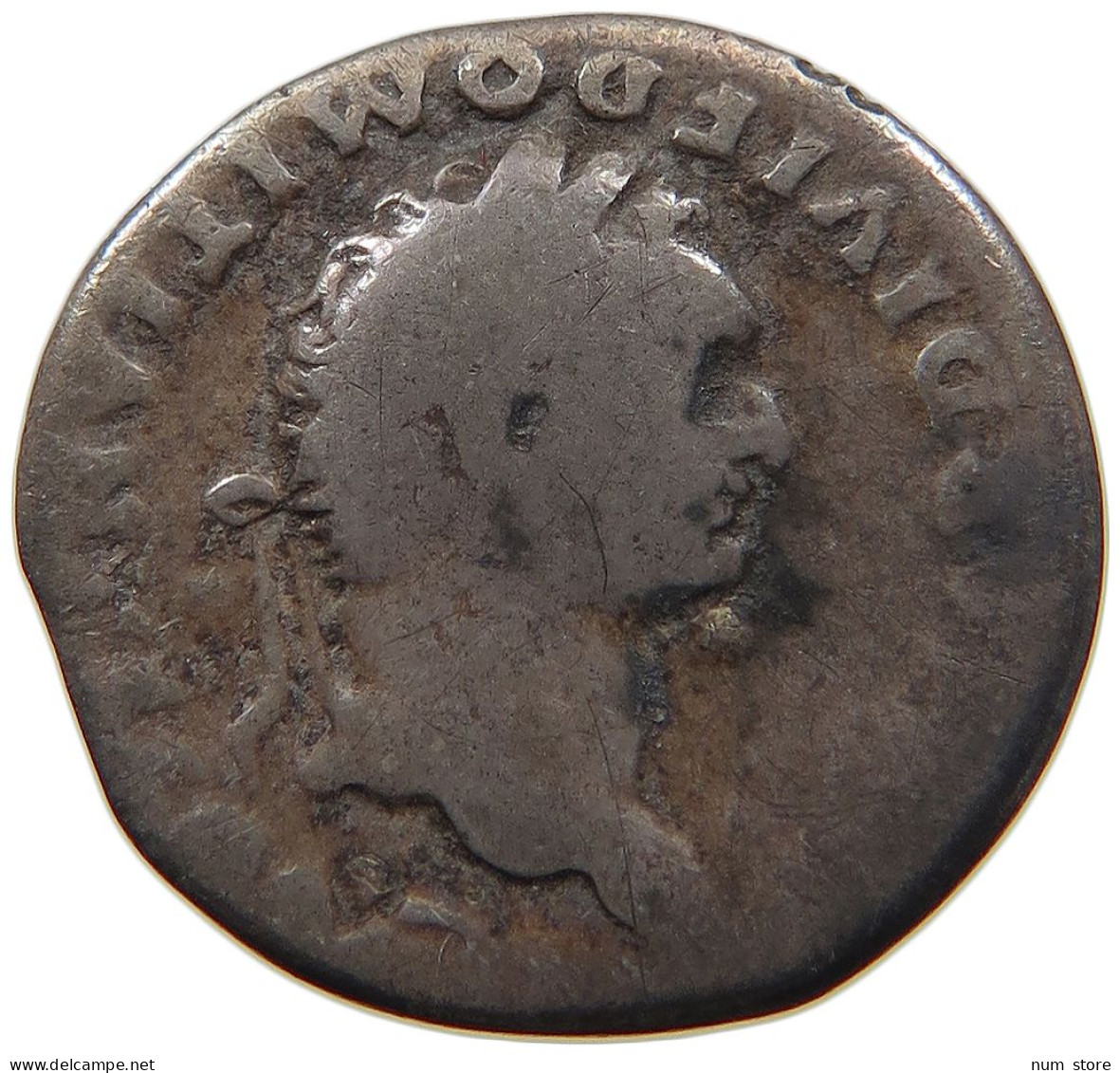 ROME EMPIRE DENAR  Domitianus (81-96) GOAT PRINCEPS IVVENTVTIS DENAR #t117 0117 - Les Flaviens (69 à 96)