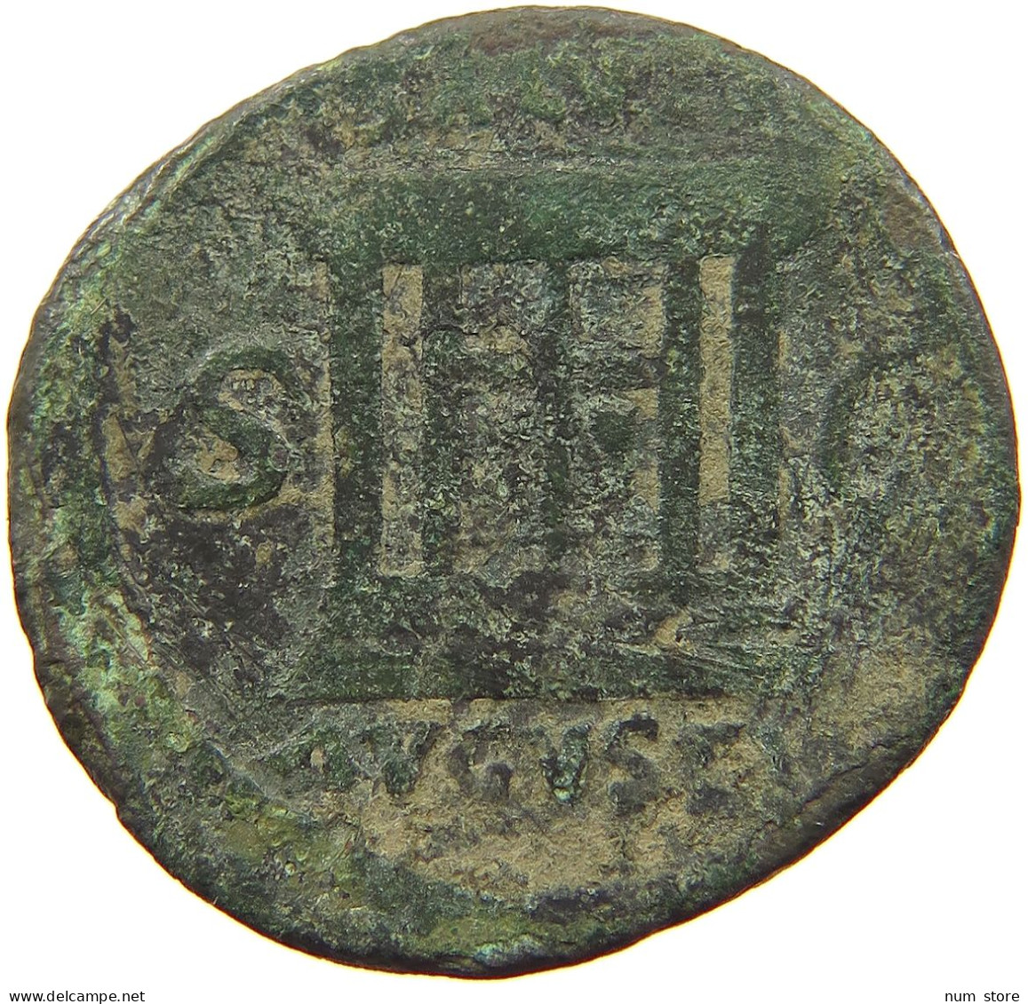 ROME EMPIRE AS  Domitianus (81-96) SALVTI AVGVSTI #t151 0263 - Les Flaviens (69 à 96)