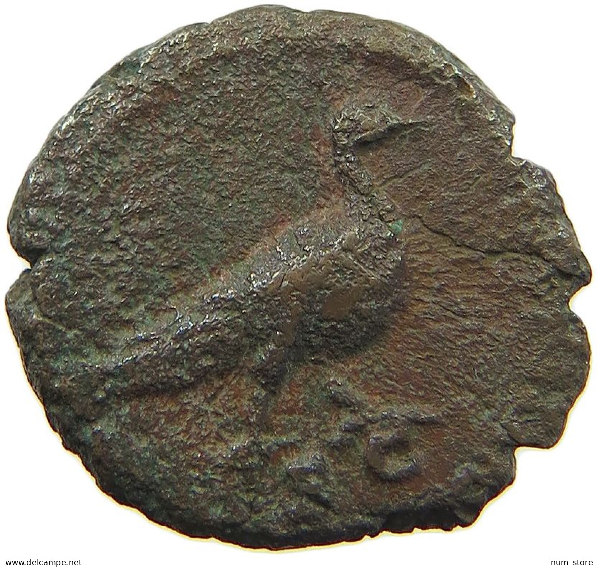 ROME EMPIRE QUADRANS  Domitianus (81-96) #t008 0253 - Les Flaviens (69 à 96)