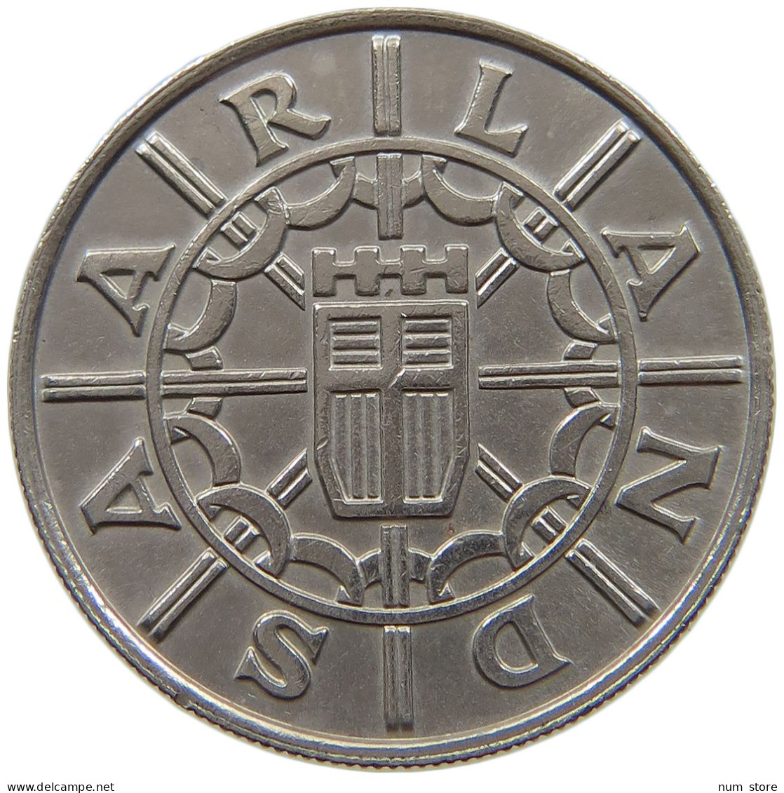 SAARLAND 100 FRANKEN 1955  #a089 0573 - 100 Franken