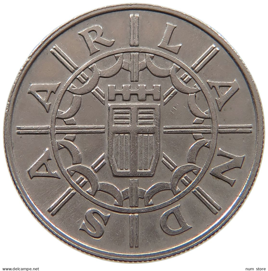 SAARLAND 100 FRANKEN 1955  #a045 1131 - 100 Francos