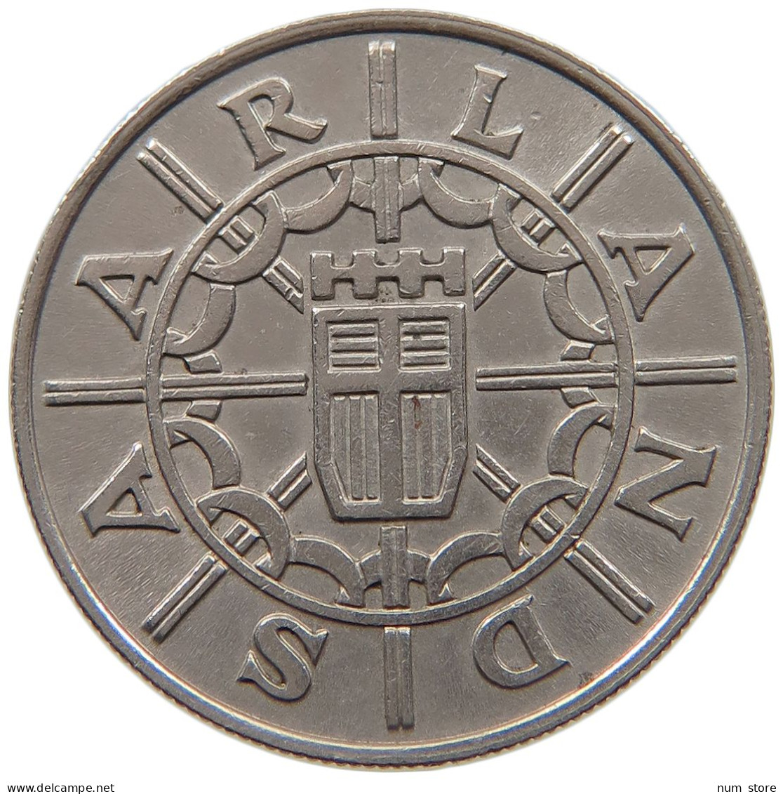SAARLAND 100 FRANKEN 1955  #a045 1135 - 100 Franken