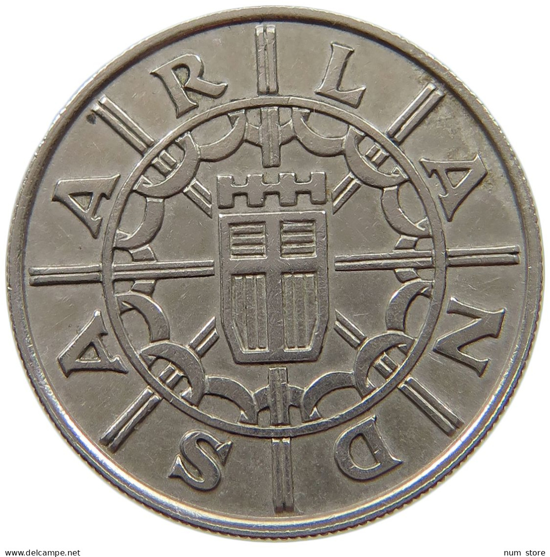 SAARLAND 100 FRANKEN 1955  #a043 0303 - 100 Franken