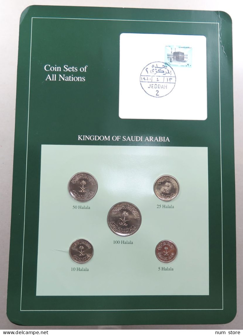 SAUDI ARABIA SET 1400 - 1408 FRANKLIN MINT #bs09 0141 - Saudi Arabia