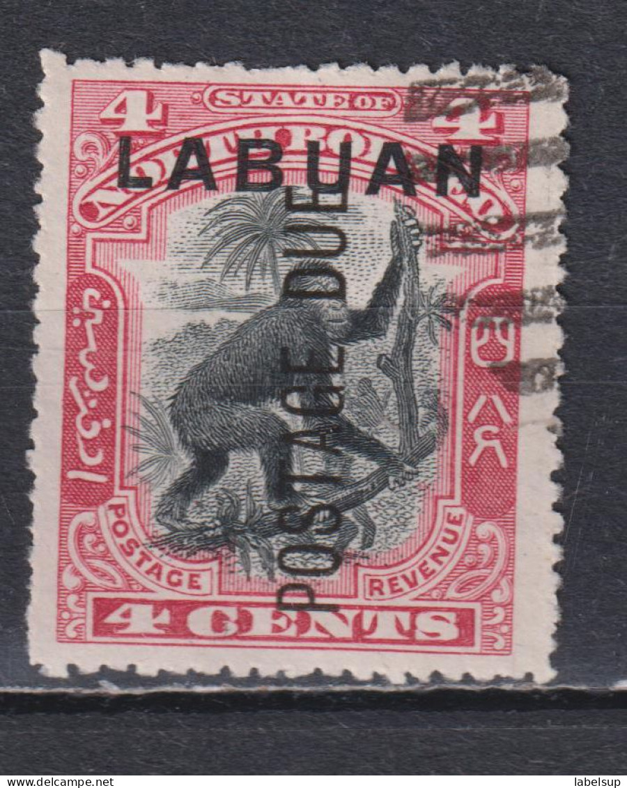 Timbre Oblitéré Du Labuan De 1901 N° T3 - North Borneo (...-1963)