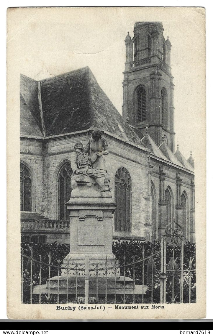 76   Buchy - Monument Aux Morts - Buchy