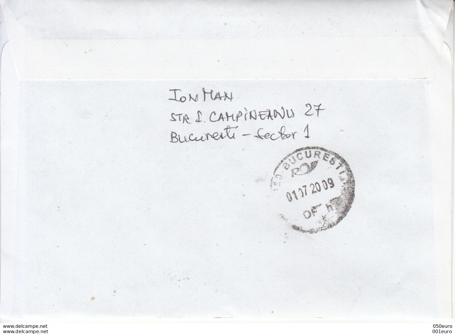 # ROMANIA : Lot Of 4 Covers Circulated As Domestic Letters In Romania #1043364880 - Registered Shipping! - Covers & Documents