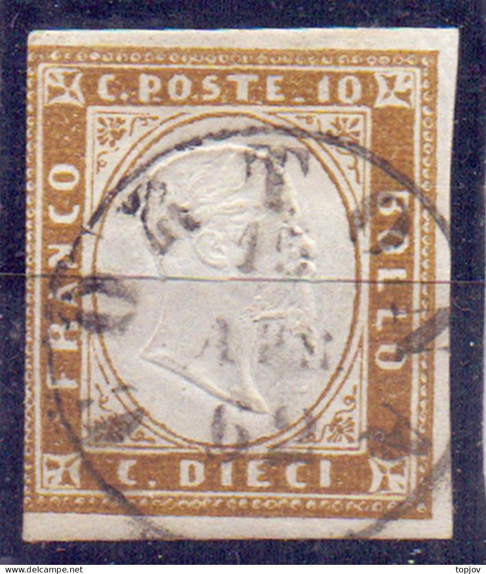 MODENA - No. 14 Bruno -  Used CORTONA - 1869 - Modena